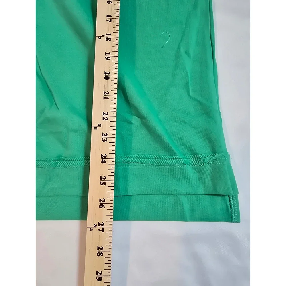 Umgee‎ USA Green Striped Collar Polo Shirt Top Womens size 1XL New - Picture 9 of 12
